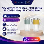 Máy xay sinh tố cá nhân Tefal LightMix BL1C0230 Vàng | BL1C0430 Xanh - Bảo Hành 24 Tháng