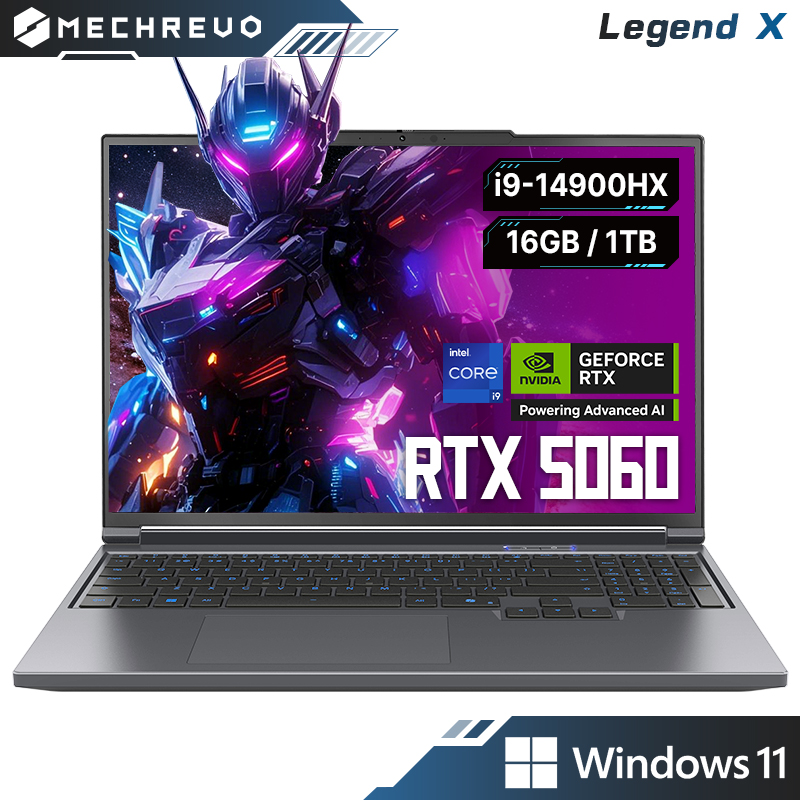[2 Year Warranty in Vietnam] Mechrevo Legend X Gaming Laptop Intel Core I9-14900Hx Ram 32Gb Ssd 1Tb Nvidia Geforce Rtx 5060 8Gb