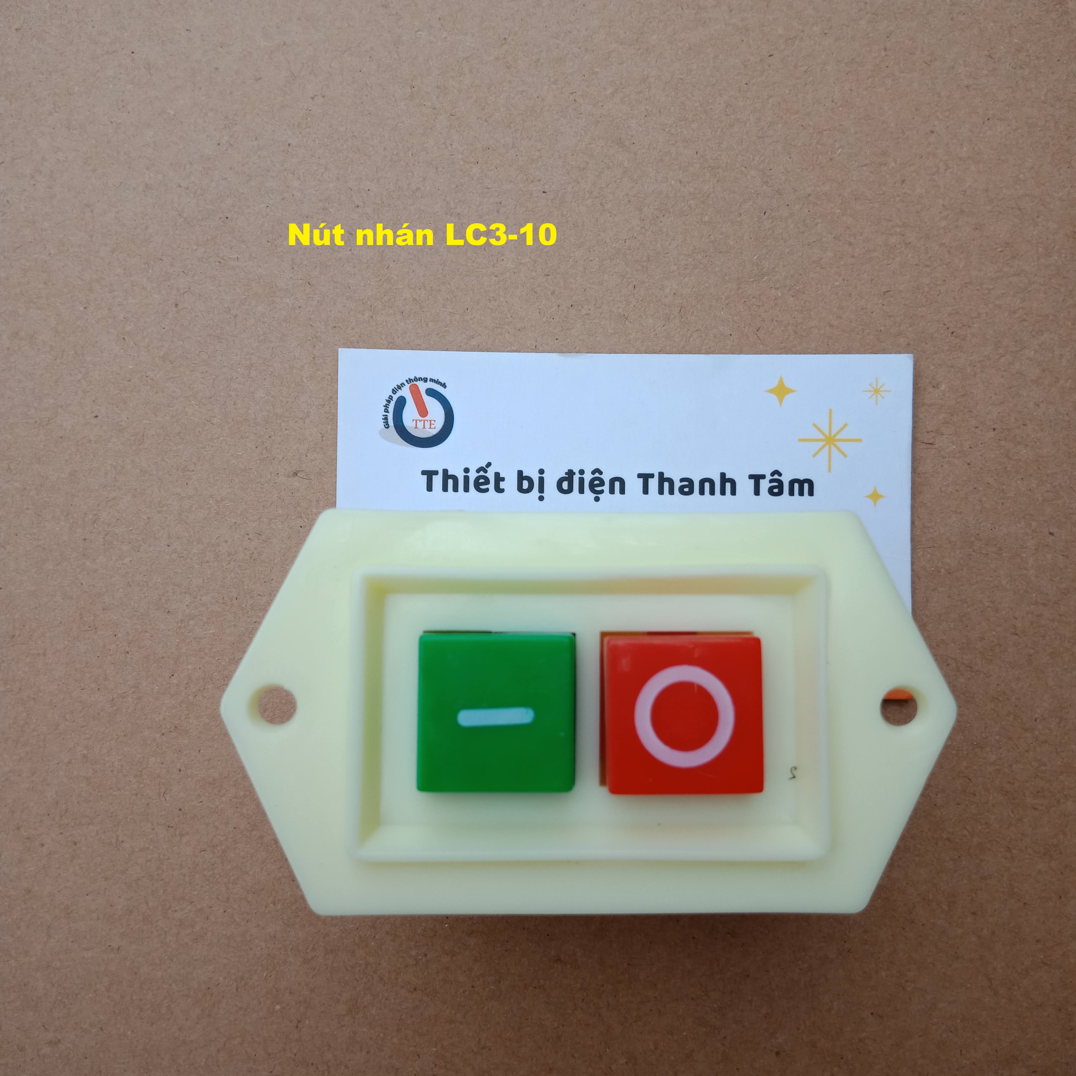 Nút nhấn, công tắc khởi động 3 pha - lc3-10