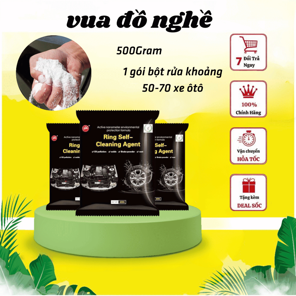 Miễn ship bột rửa xe không chạm loại đậm đặc - ops bb