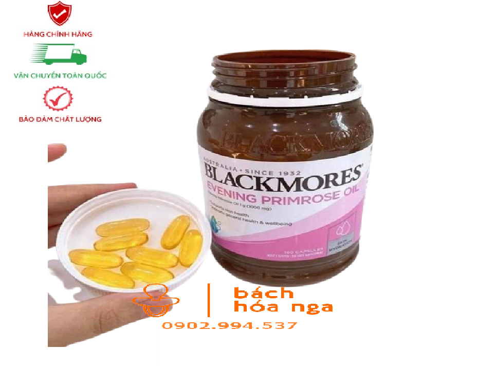 Tinh dầu Hoa Anh Thảo Blackmores hộp 190 viên