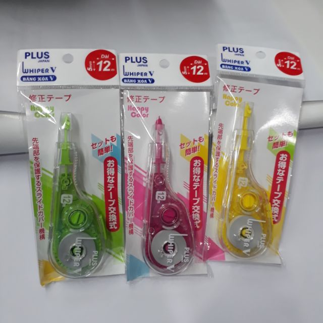 Bút xóa băng Plus 12m