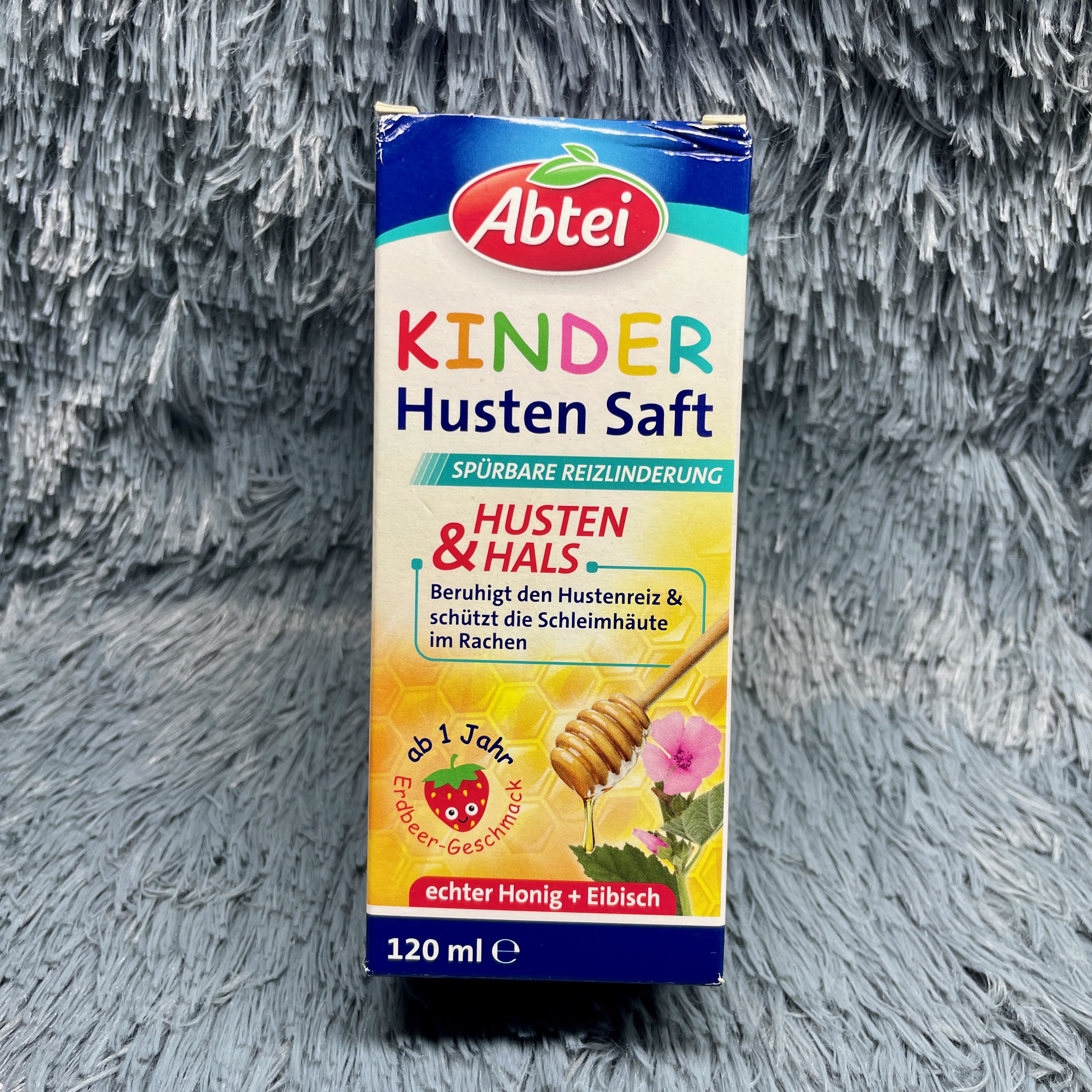 Siro ho Abtei Kinder Husten 120ml - hàng nội địa Đức