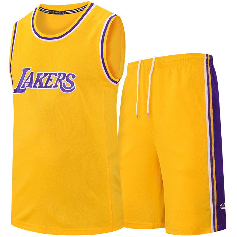 Áo bóng rổ nam nữ Lakers – Bộ quần áo thi đấu bóng rổ đẹp
