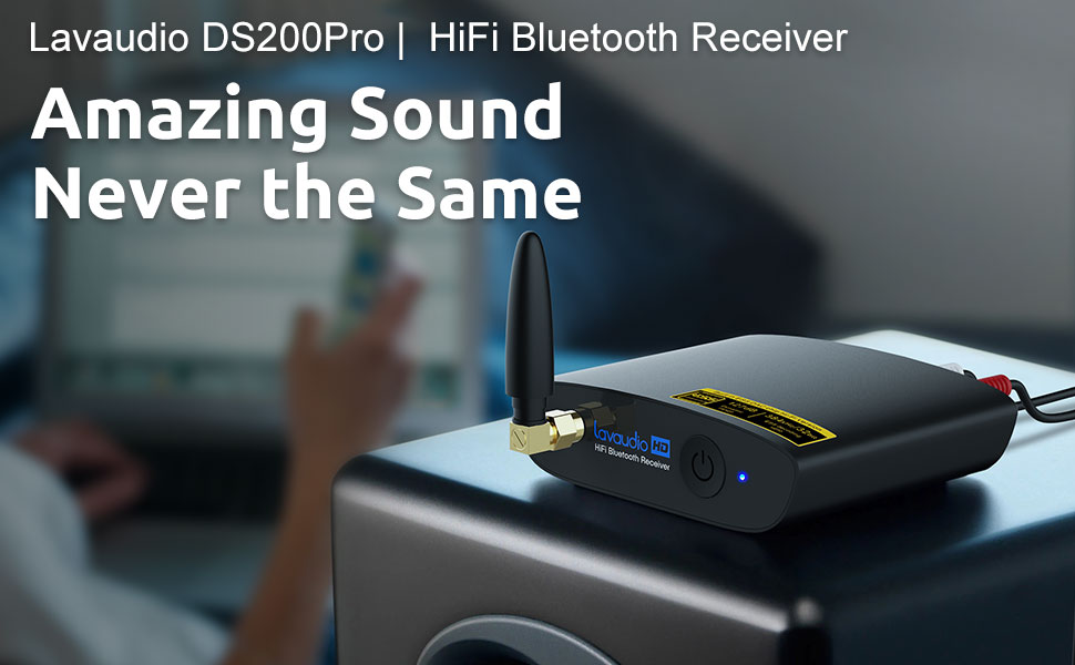 Bộ thu bluetooth hifi ds200pro đầu ra quang và rca chuẩn ldac