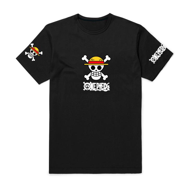 Áo thun nam One Piece Luffy thun co giãn 4 chiều