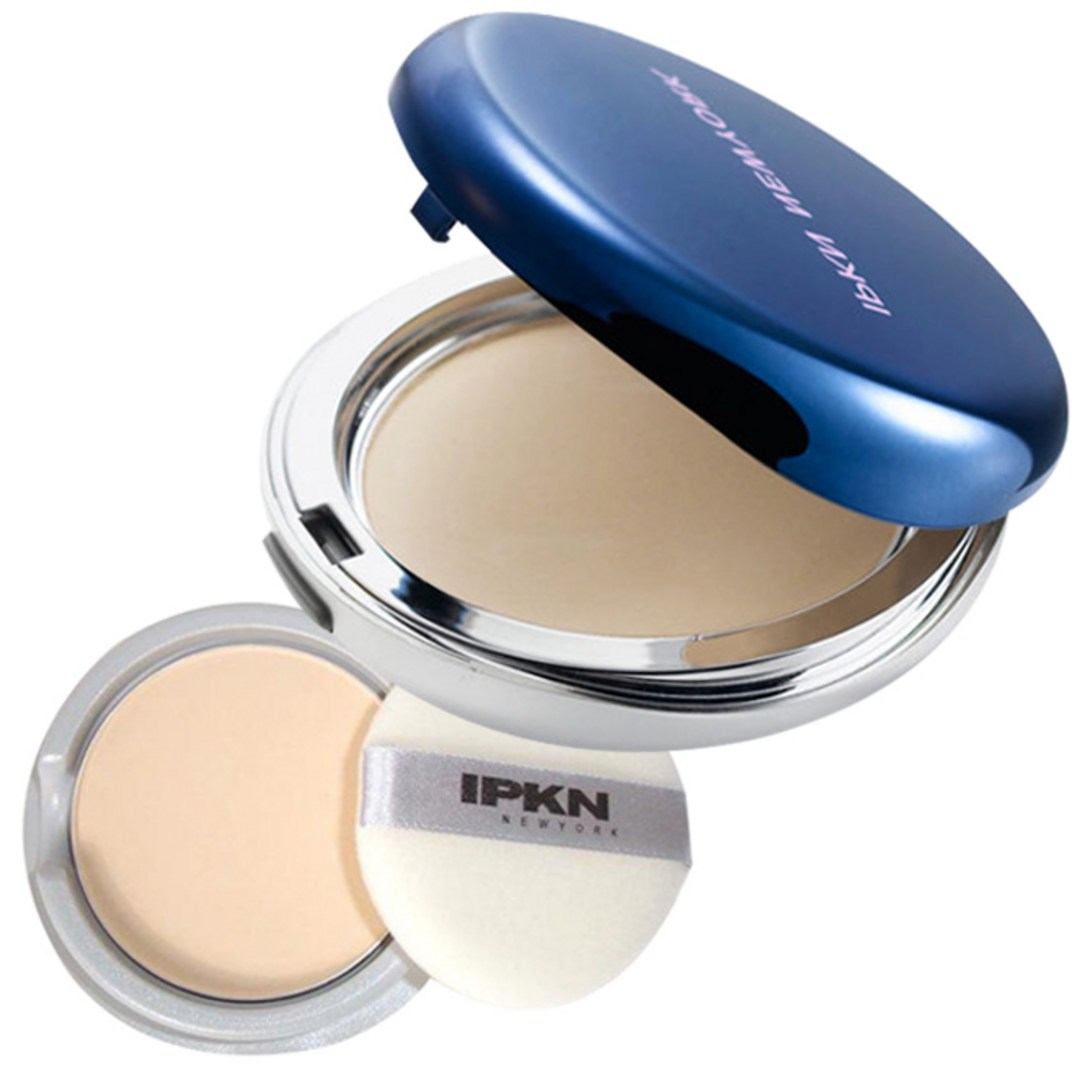 Phấn phủ dạng nén ipkn skin finish pact powder + refill 15g - màu 21