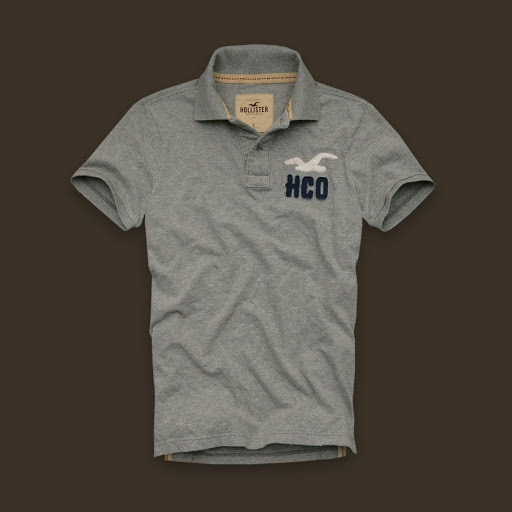Áo thun Hollister Gray hco new