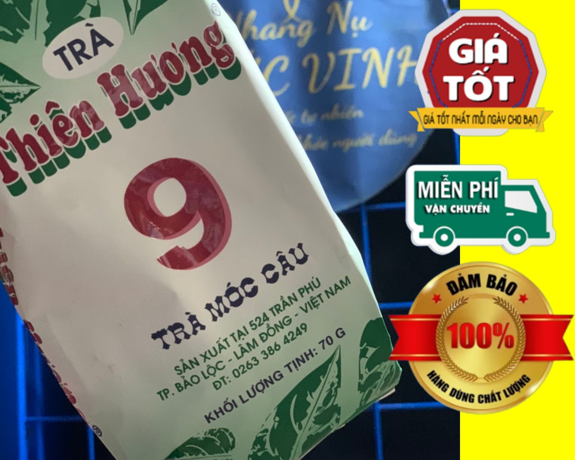 Trà thiên hương số 9 gói 70gr