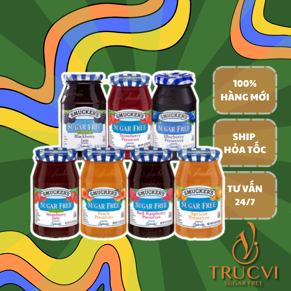 Mứt trái cây không đường Smuckers
