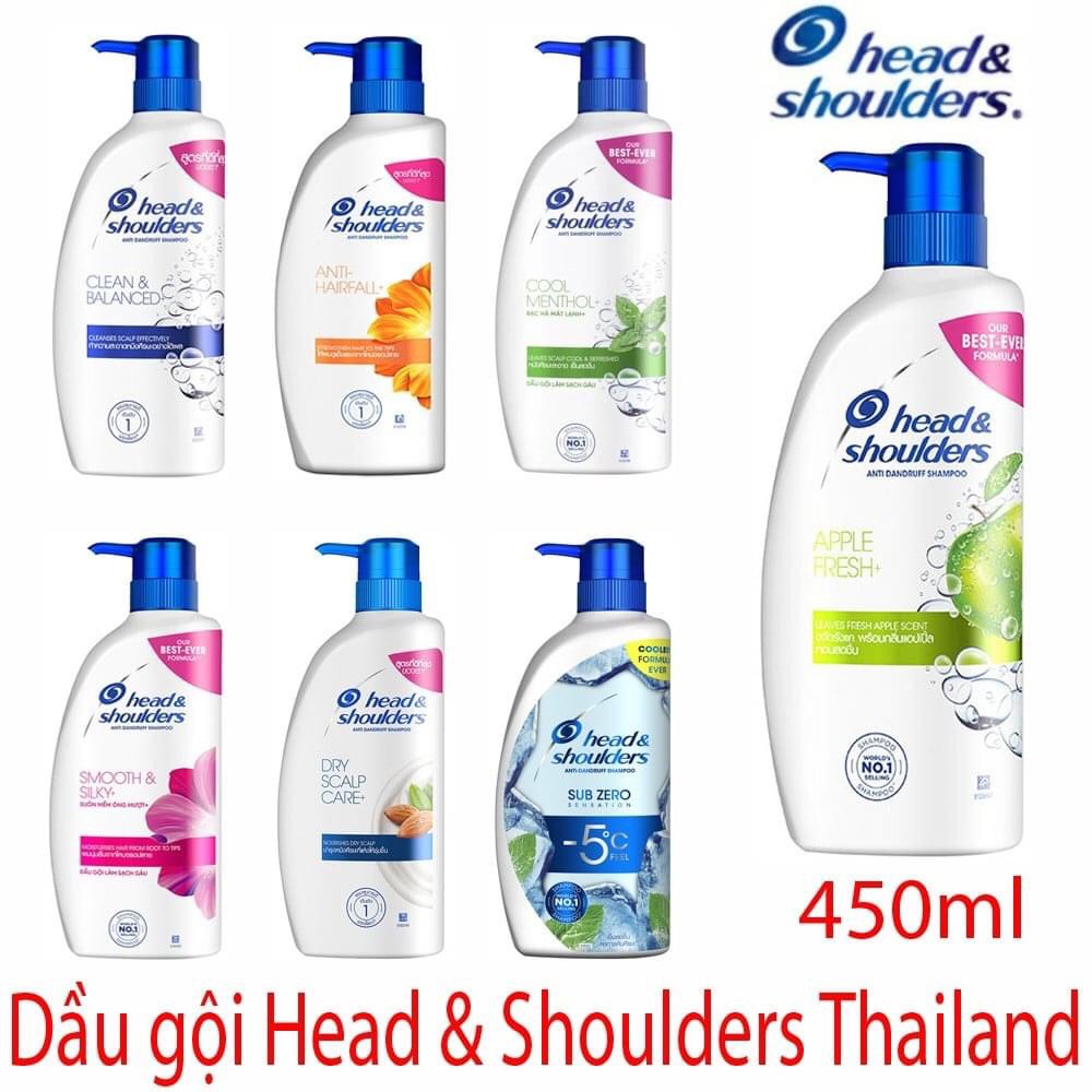 Dầu gội head and shoulders thái lan 450ml