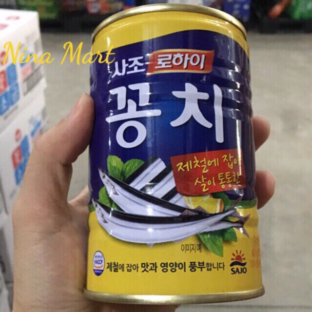 Cá Thu Nhật Đóng Hộp Nguyên Khúc 400G Hàn Quốc