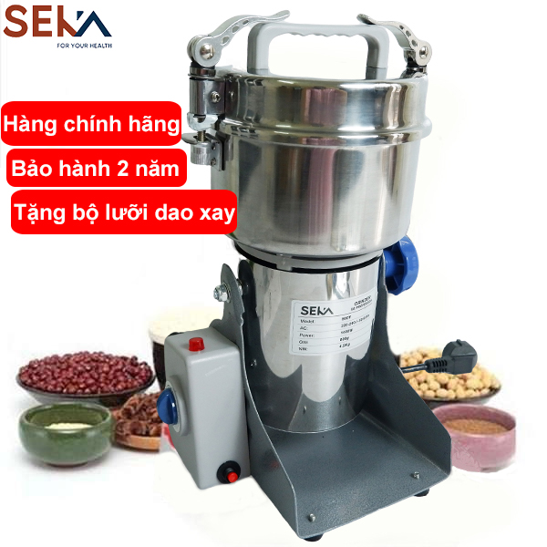 Máy xay bột khô SEKA công suất lớn 3000w tiện dụng - Máy xay bột khô siêu mịn