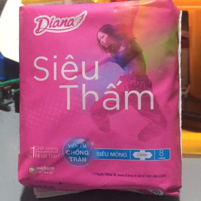 Băng vệ sinh diana gói 8 miếng