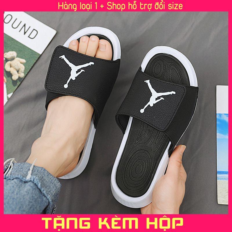 Dép Jordan JD Hydro 6 Đen Trắng - dép nam - dép nữ - dep quai ngang - dép jodan - dép đôi nam nữ - dép quai ngang nữ hot trend - dép jordan nữ rẻ