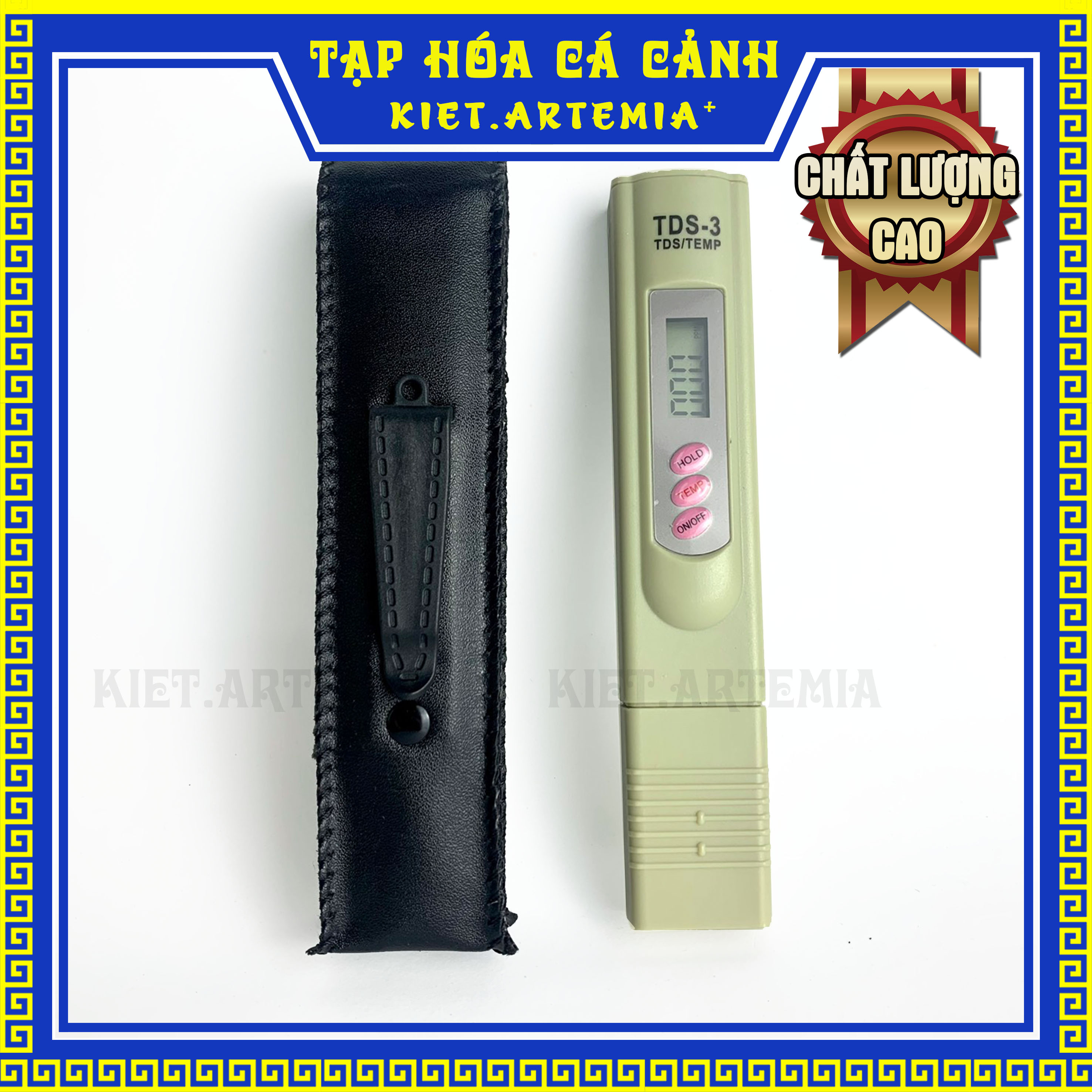 Bút đo chất lượng nước TDS-3, dùng cho bể cá cảnh, tép cảnh