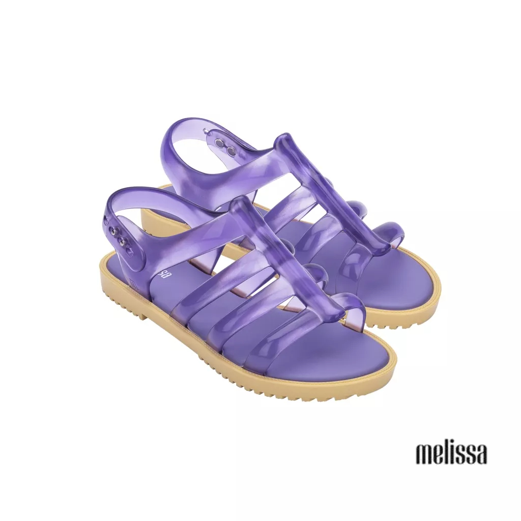 Giày sandals Melissa Flox Bubble AD - Tím