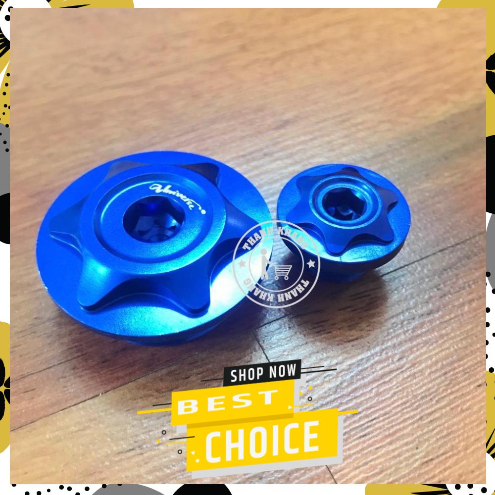 [HCM]Bộ ốc lốc máy qua lăng mâm lửa dùng cho xe Winner Thanh khang 006000144 (Xanh dương)