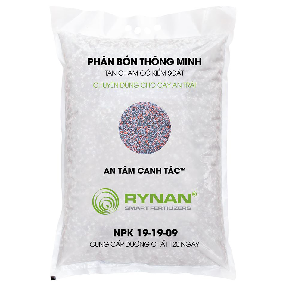 Phân Thông Minh Tan Chậm 19-19-09 (Bao 5kg) Chuyên Dùng Cho Giai Đoạn Kiến Thiết Cây Ăn Trái (MỚI)