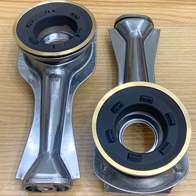 COMBO 2 Điếu inox + Đầu Đốt chia lửa bếp gas Sen đồng SAKURA LOẠI 1 dày, lửa xanh, tiết kiệm gas   - [ HỎA TỐC ] [LINH KIỆN] - ( Kèm Bass gắn + Vít)