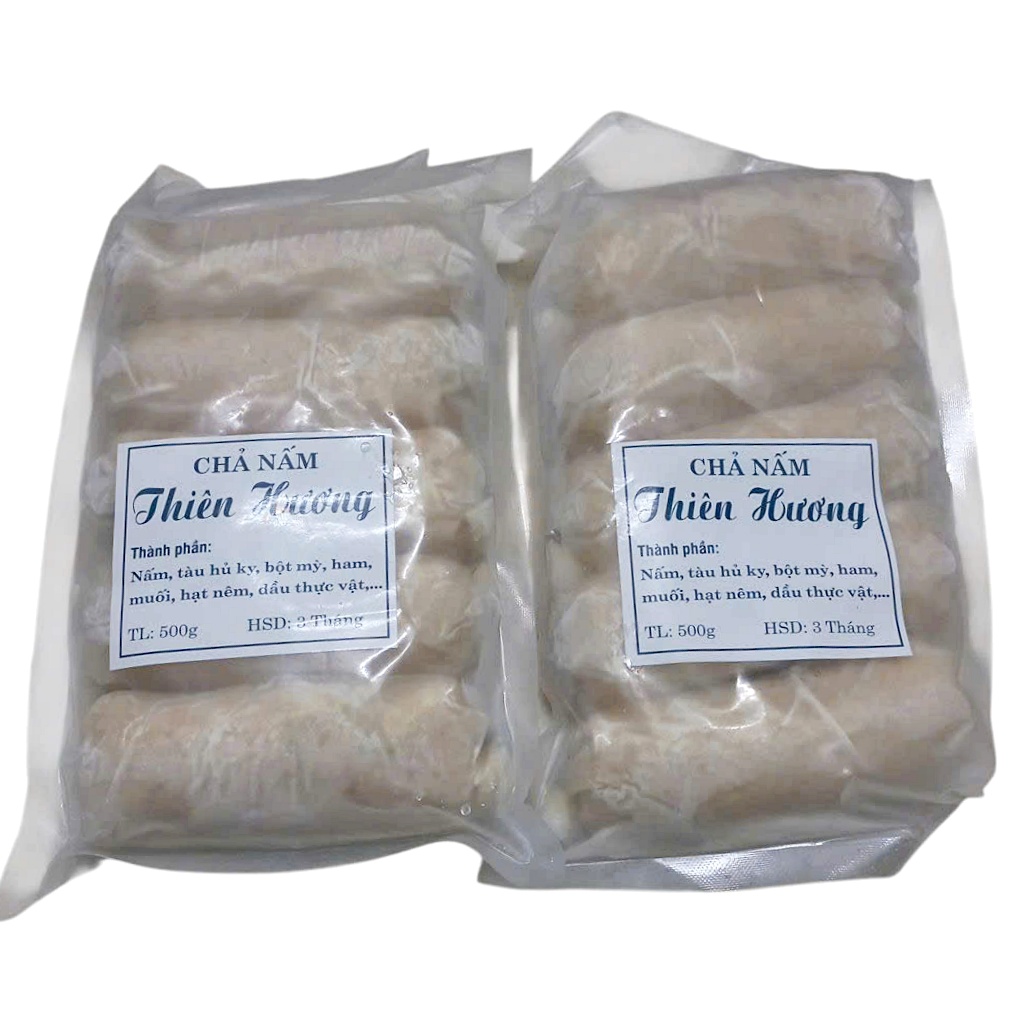 Thien Huong Vegetarian Mushroom Sausage 500g -1Kg (Cold Product) - Thien Tam Vegetarian Food