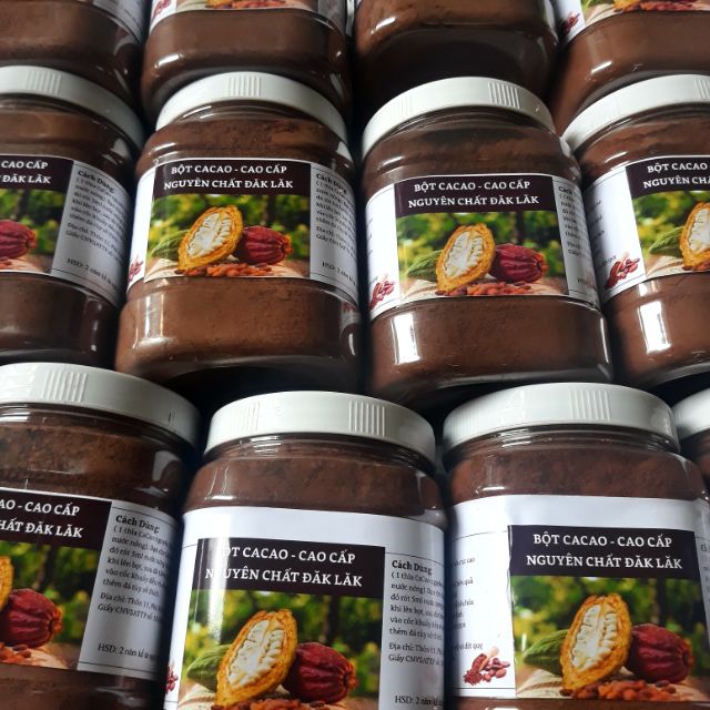 Bột cacao dak lak hộp 500g