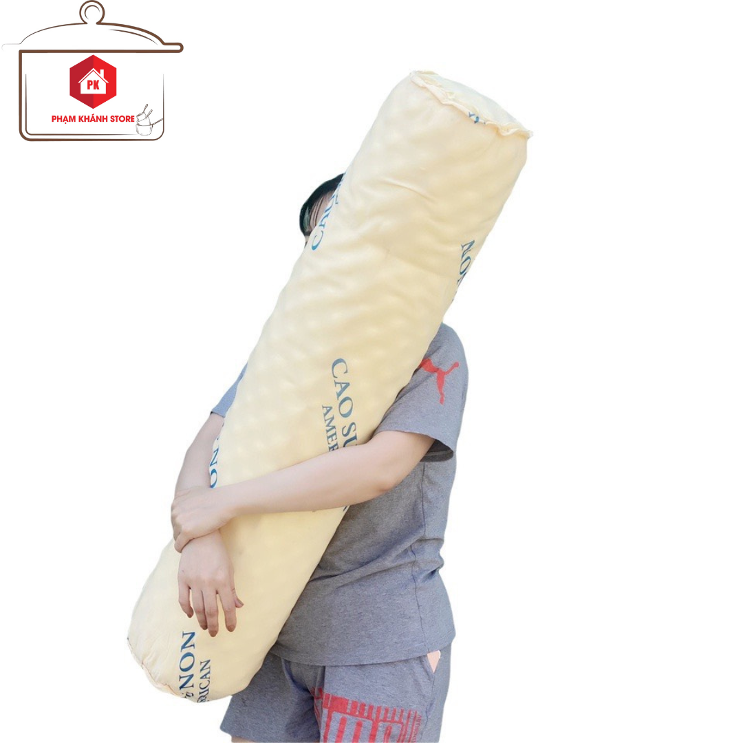 Ruột Gối Ôm Cao Su Siêu Êm 20x90cm - ruột gối ÔM- GỐI NẰM - GỐI ÔM
