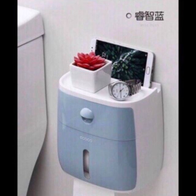 Hộp đựng giấy vệ sinh 2in1 ecoco ta