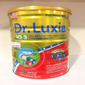 Sữa bột dr.luxia iq3 - 900g. dành cho trẻ 1-2 tuổi