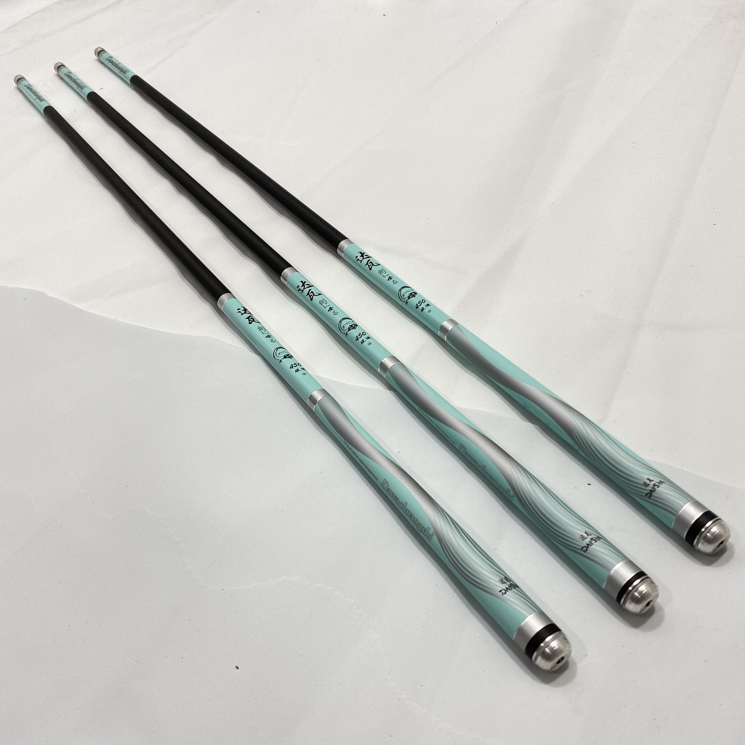 Cần câu tay bạo lực dawa chuangshi 5h - cần câu tay cao cấp - thân xoắn carbon x - độ cứng 5h - đủ size : 3m6 - 4m5 - 5m4 - 6m3