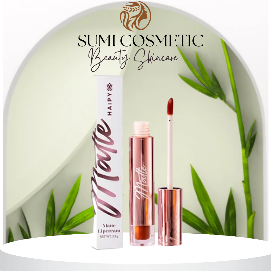 (Siêu sale) Son kem lì Happy Minigarden CHÍNH HÃNG - Son kem lì mới nhất 3,55ml