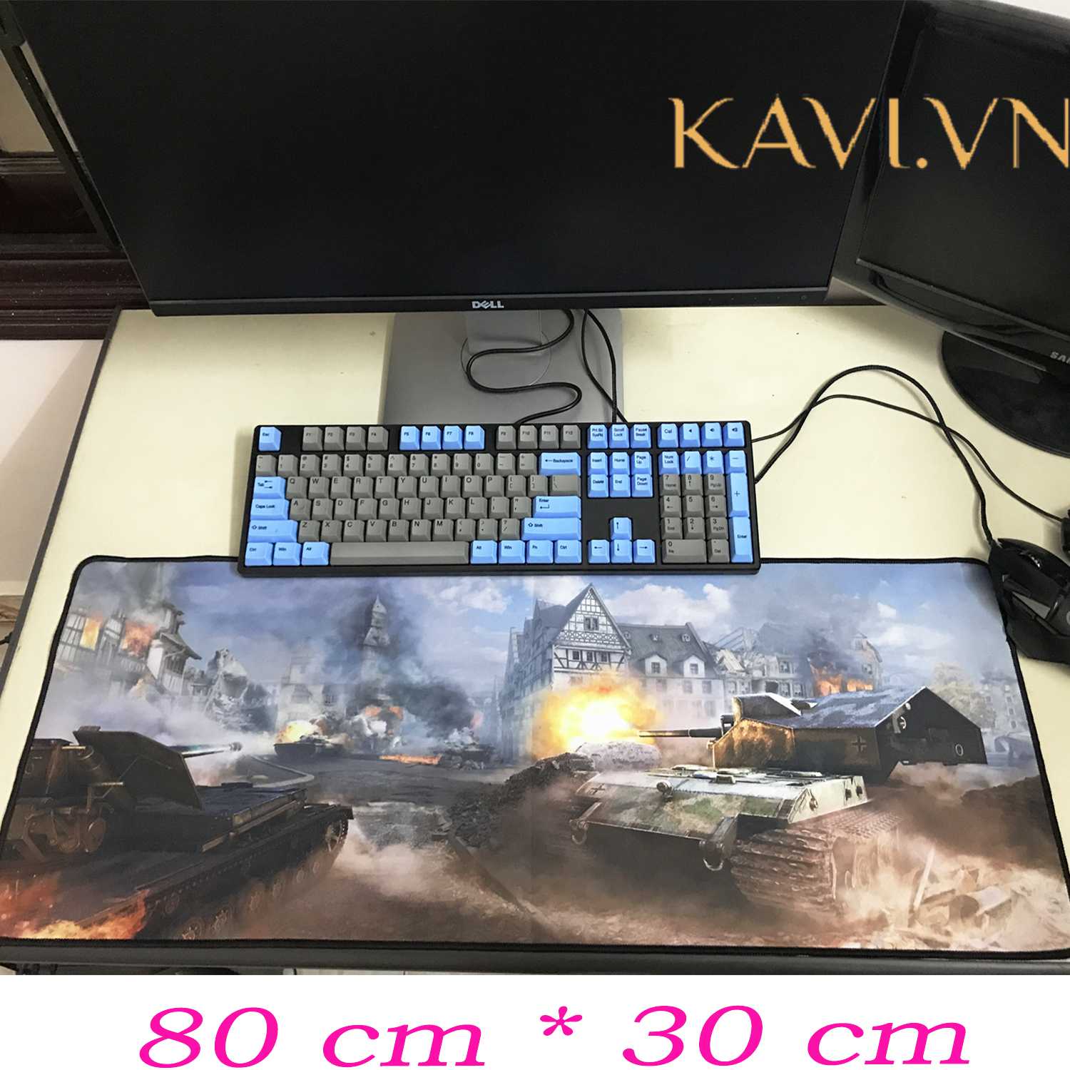 Miếng Lót Bàn Phím Chuột Máy Tính 30*80cm 3D Cao Cấp Cực Đẹp - Giá Siêu Rẻ