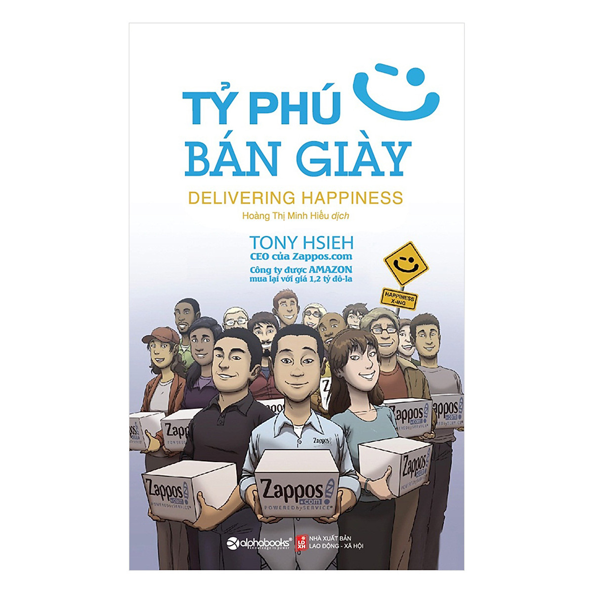 Sách tỷ phú bán giày + tặng bookmark