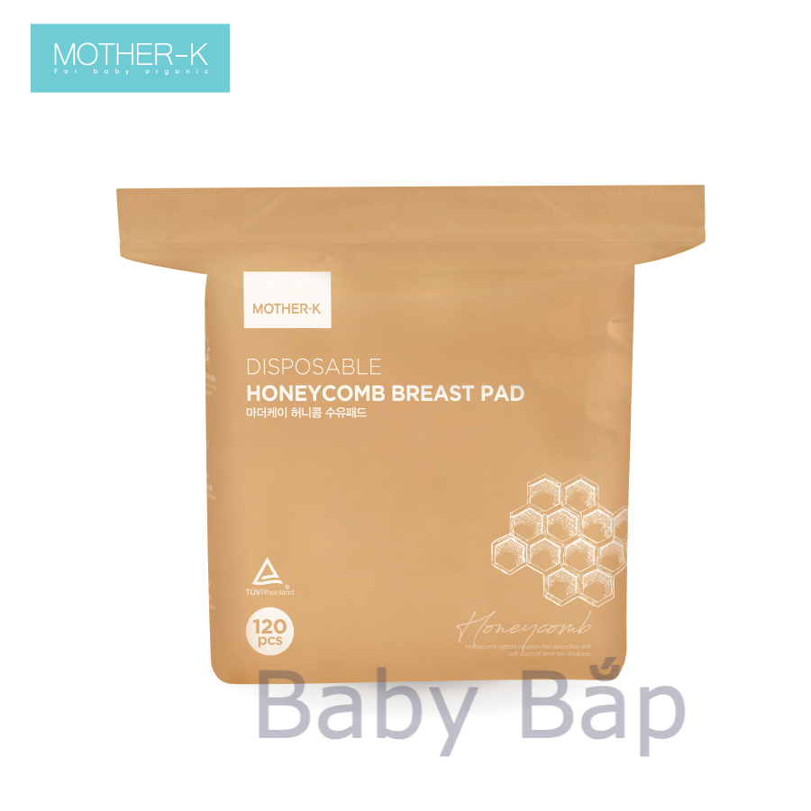 LÓT THẤM SỮA TỔ ONG 3D MOTHER-K HÀN QUỐC (120C)