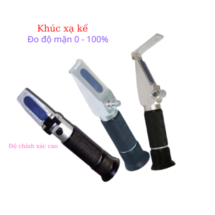 Khúc Xạ Kế Đo Độ Mặn Từ 0 - 100%