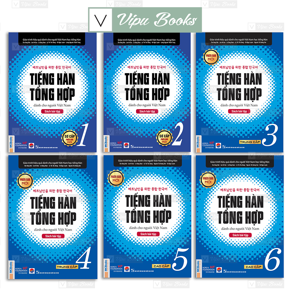 Sách - tiếng hàn tổng hợp dành cho người việt - sách bài tập