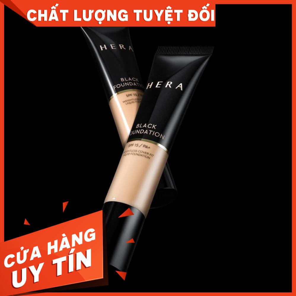 Kem nền Hera black foundation spf15/pa+ weightless cover fit liquid foundation 10ml và 3ml, sản phẩm tốt, chất lượng cao, cam kết như hình, đảm bảo chính hãng, an toàn cho người sử dụng