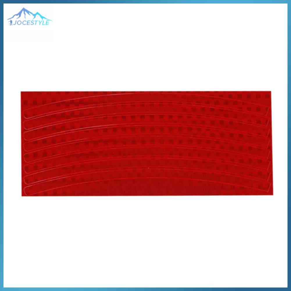 Bộ phản xạ xe đạp 26 inch, vành bánh xe đạp huỳnh quang miếng dán phản quang