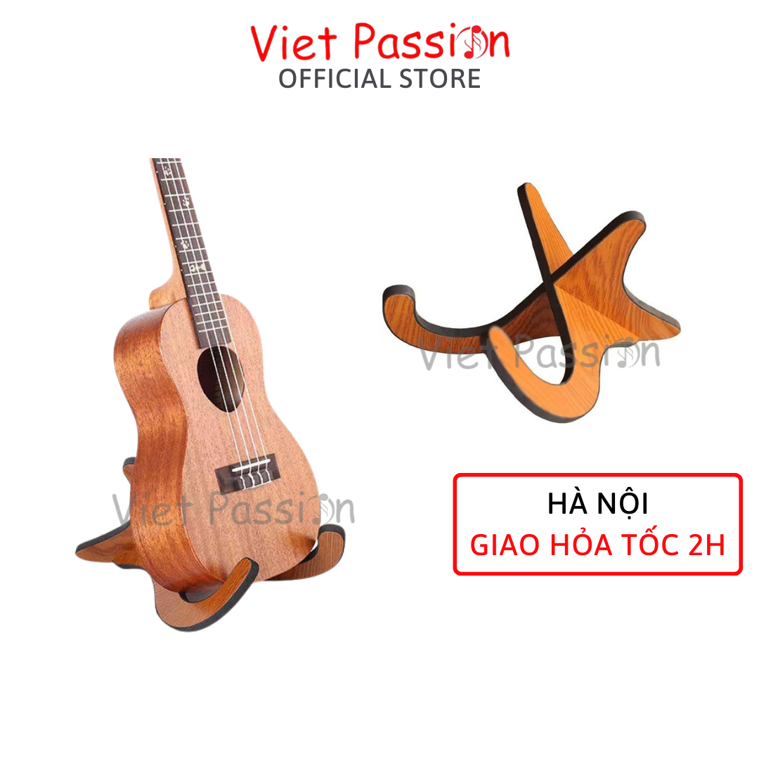 Giá để đàn Ukulele giá đỡ đàn ukulele chắc chắn nhỏ gọn giúp nâng đỡ cây đàn chất lượng VietPassion