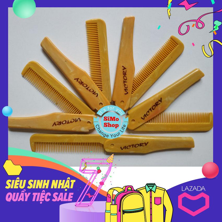1 Lược gấp xếp mini bằng nhựa bỏ ví - dành cho nam