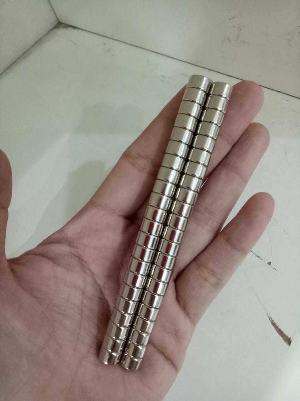 Nam châm viên 8x5mm - 1 set 20 viên