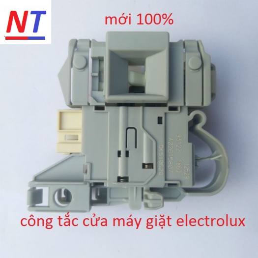 Công tắc khóa cửa máy giặt electrolux ewf 85743, 80743 chính hãng
