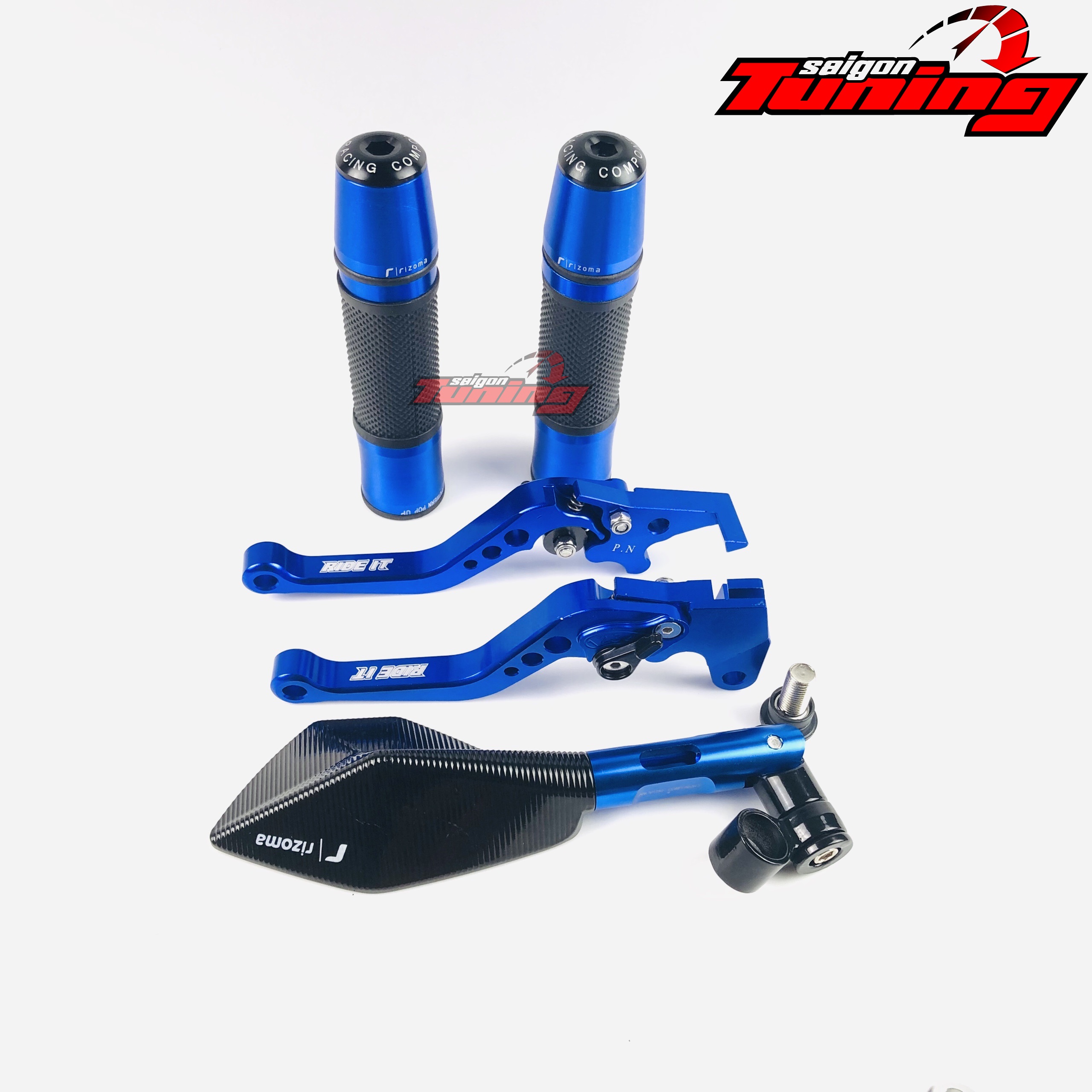 [HCM]Combo 3: Bao tay rizoma thắng 6 số gương rizoma DÀNH CHO CÁC DÒNG XE NOUVO LUVIAS VÀ MIO  (HÌNH CHỤP THỰC TẾ )