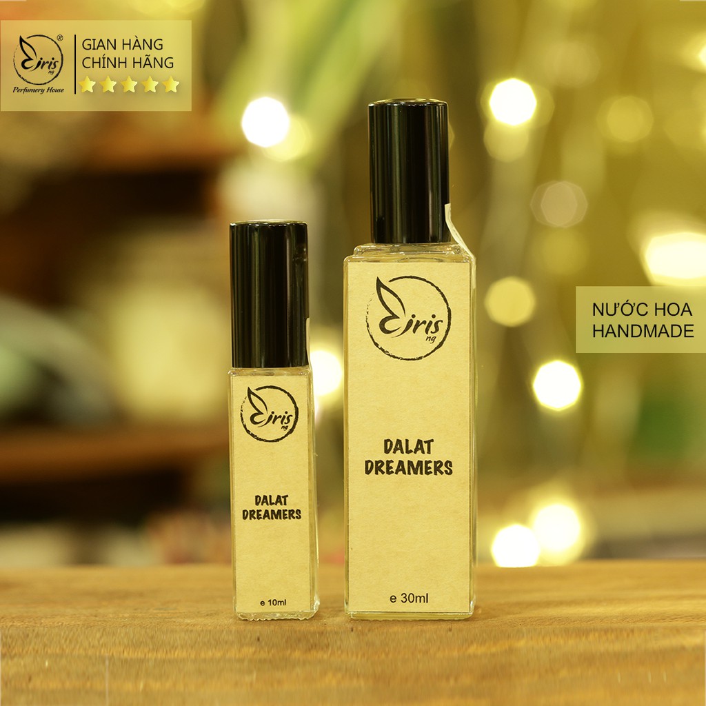 Nước hoa handmade thơm lâu mùi đà lạt the mát | iris perfume | dalat dreamer - bst the vietnamese