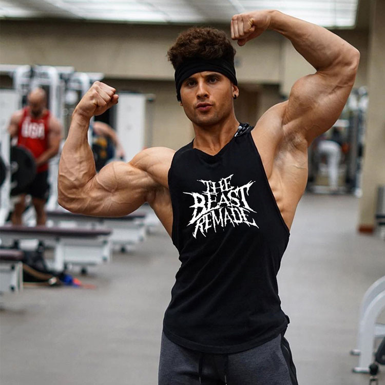 Áo Tập Gym Mùa Hè Mới BEAST -  Áo  Tập Gym 3 Lỗ Vải Cotton cao cấp { Mới }