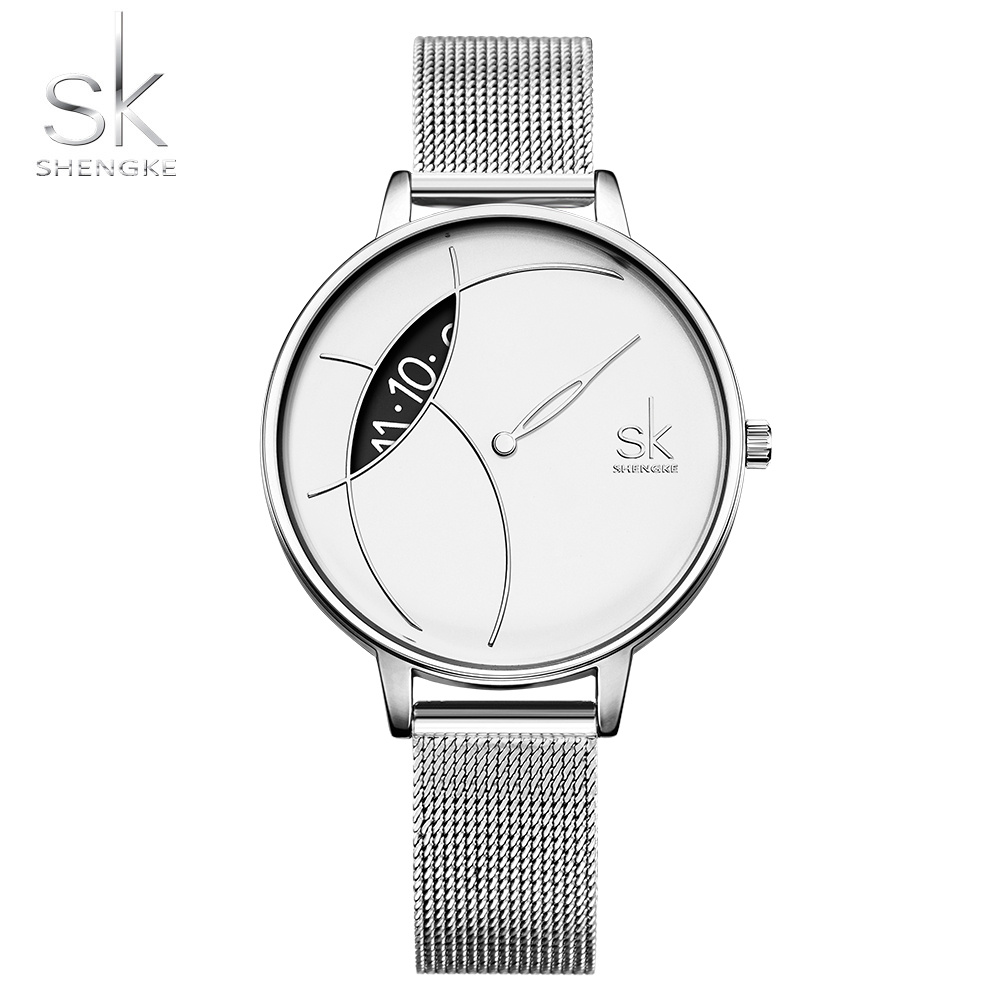 Đồng hồ nữ shengke uk k0091l