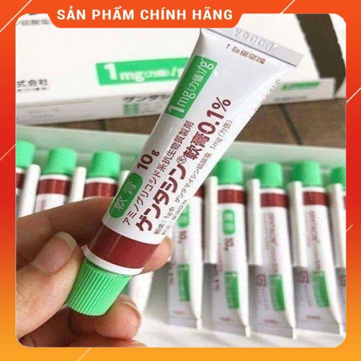 GEL TRỊ SẸO THẦN THÁNH GENTACIN 0.1% TUYP 10G TỪ NHẬT BẢN- KEM TRỊ SẸO