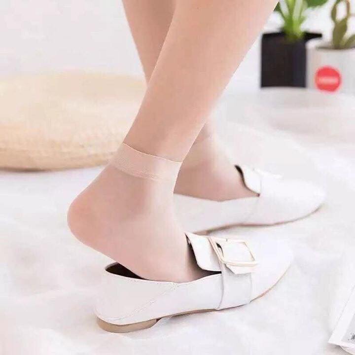 Lố 10 đôi tất da chân Hàn Quốc siêu dai