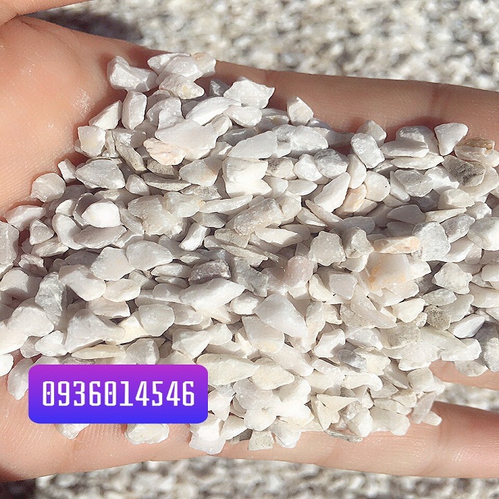 Sỏi trộn đất trồng sen đá, sỏi trang trí gốc cây, Sỏi rải bể cá - (Túi 500gr)