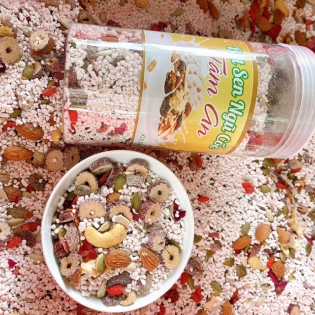 Bột củ sen mix hạt dinh dưỡng hộp 500g